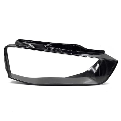 SXXTS Auto Scheinwerfer Abdeckung für Audi A4 A4L B9 2013-2015, Front Scheinwerfer Glas Lampenschirm Staubdicht Transparent Lampenschirm Zubehör,Right von SXXTS