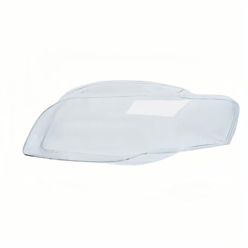 SXXTS Auto Scheinwerfer Abdeckung für Audi A4 B7 2005-2008, Front Scheinwerfer Glas Lampenschirm Staubdicht Transparent Lampenschirm Zubehör,Left von SXXTS