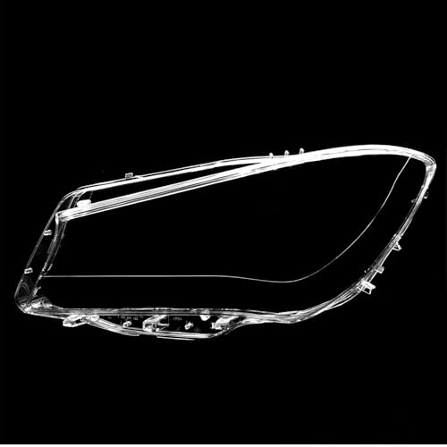 SXXTS Auto Scheinwerfer Abdeckung für Benz CLA W117 2013-2016, Front Scheinwerfer Glas Lampenschirm Staubdicht Transparent Lampenschirm Zubehör,Left von SXXTS