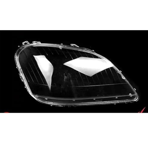 SXXTS Auto Scheinwerfer Abdeckung für Benz ML W164 2005-2009, Front Scheinwerfer Glas Lampenschirm Staubdicht Transparent Lampenschirm Zubehör,Left von SXXTS