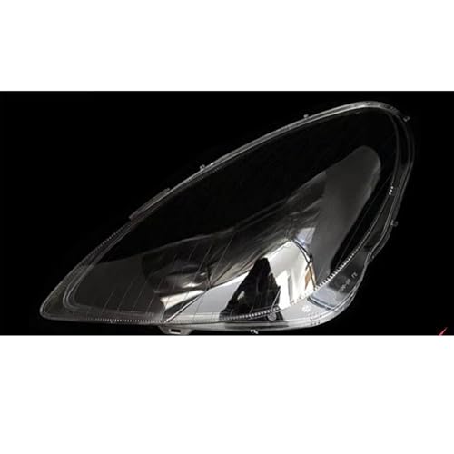 SXXTS Auto Scheinwerfer Abdeckung für Benz SLK 2004-2010, Front Scheinwerfer Glas Lampenschirm Staubdicht Transparent Lampenschirm Zubehör,Left von SXXTS