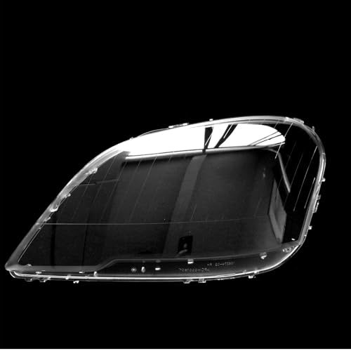 SXXTS Auto Scheinwerfer Abdeckung für Benz W164 2010-2011, Front Scheinwerfer Glas Lampenschirm Staubdicht Transparent Lampenschirm Zubehör,Left von SXXTS
