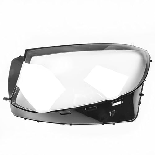 SXXTS Auto Scheinwerfer Abdeckung für Benz W253 GLC200 GLC260 2016-2019, Front Scheinwerfer Glas Lampenschirm Staubdicht Transparent Lampenschirm Zubehör,Left von SXXTS