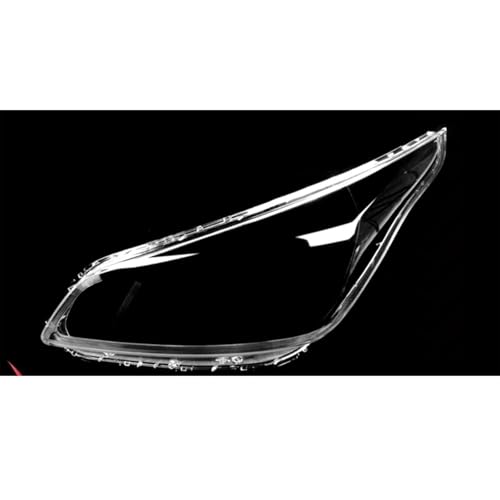 SXXTS Auto Scheinwerfer Abdeckung für Kia K2 2017-2019, Front Scheinwerfer Glas Lampenschirm Staubdicht Transparent Lampenschirm Zubehör,Left von SXXTS