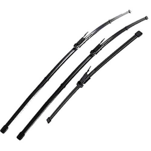 Scheibenwischer Set für BMW 1 Series E81 E87 Front and Rear Windows 2004-2010, Wischerblätter Vorne Und Hinten Wischerblatt Dauerhaft Auto Wischer Zubehör von SXXTS