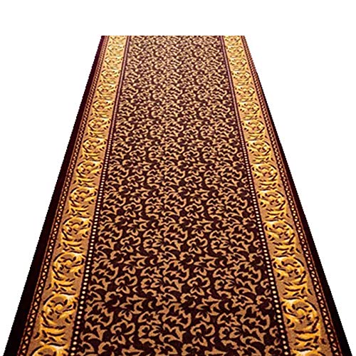 SXXYXH Long Runner Carpet, Moderne rutschfeste wasserdichte Matte für Bequeme Treppenflure Teppiche waschbare benutzerdefinierte geometrische Muster,1.1X7M von SXXYXH