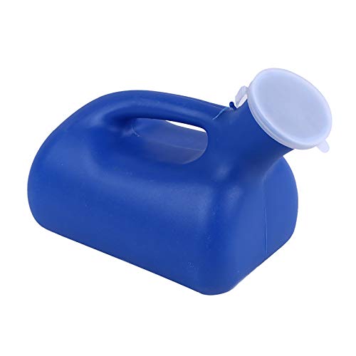 SXXYXH Männliches Handurinal, tragbare, auslaufsichere Plastik-PIPI-Flaschen 2000 ml, leicht zu reinigendes wiederverwendbares horizontales Frauenurinal von SXXYXH