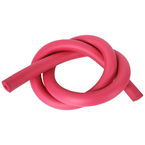 Rohrisolierung Schaumstoff, 2m Schwarze Heizungsrohr Isolierung, Weicher Mehrzweckschlauch für Zapfhähne, Winter-Außenrohre, Sprinkler-Frostschutz(Red,1.6*1.5cm/0.6in*0.6in) von SXYCKRUI