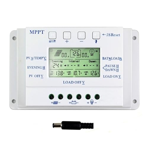 20A 30A 40A 12V/24V Auto MPPT LCD Display Solar Ladegerät Controller For Beleuchtung System Solar Panel Batterie Regler T20 T30 T40 Breite Kompatibilität(30A) von SXYGYWA