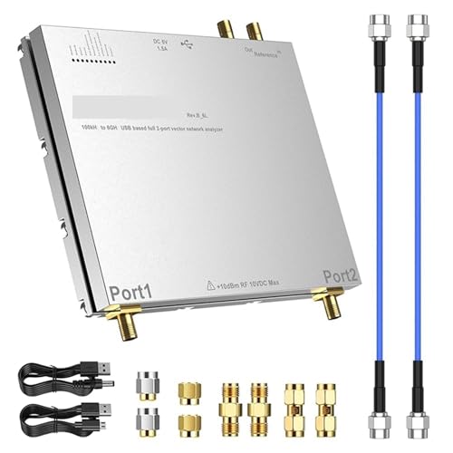 3-in-1-Multifunktions-Netzwerk-Spektrumanalysator, Signalgenerator, Frequenzanalysator, Tester, 100K-6G, 6-lagige Leiterplatte von SXYGYWA