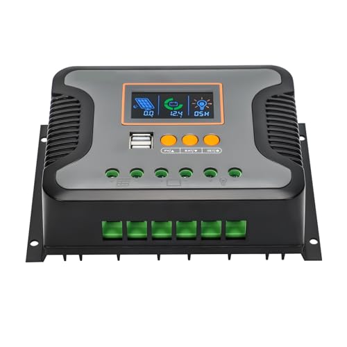 30A 60A 80A PWM Solar Ladung Auto Controller 12V/24V/36V/48V Ladung Und Entladung Controller Solar Regler Duel Batterie Breite Kompatibilität(60A PWM controller) von SXYGYWA