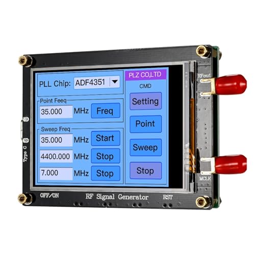 35M-4,4G HF-Signalgenerator PLL Sweep-Frequenzgenerator Touchscreen von SXYGYWA