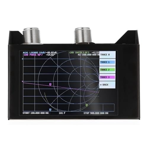 3G Vektor Netzwerkanalysator 4,0 Zoll Touchscreen 320X480 50K-3G Antennenanalysator HF VHF UHF mit Gehäuse von SXYGYWA