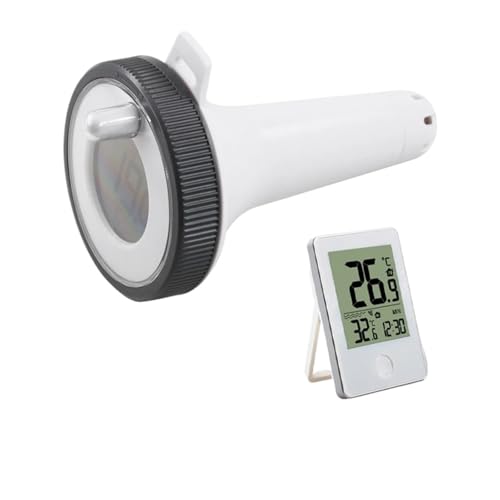 Badethermometer Drahtloses Wassertemperaturthermometer Mit Außen-/Innentemperaturmonitor, Wassertemperaturanzeige For Schwimmbad, Teich, Badewanne Badethermometer Drahtloses Wassertemperaturthermometer Mit Außen-/Innentemperaturmonitor, Wassertemperaturanzeige For Schwimmbad, Teich, Badewanne von SXYGYWA