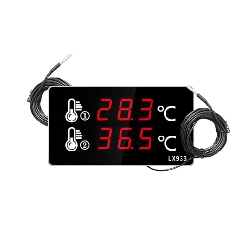 Badethermometer Tools Poolthermometer Digitales Wandthermometer For Den Außenbereich Mit Großem Bildschirm Und Externem Sensor Mit Zwei Sonden Badethermometer Tools Poolthermometer Digitales Wandthermometer For Den Außenbereich Mit Großem Bildschirm Und Externem Sensor Mit Zwei Sonden von SXYGYWA