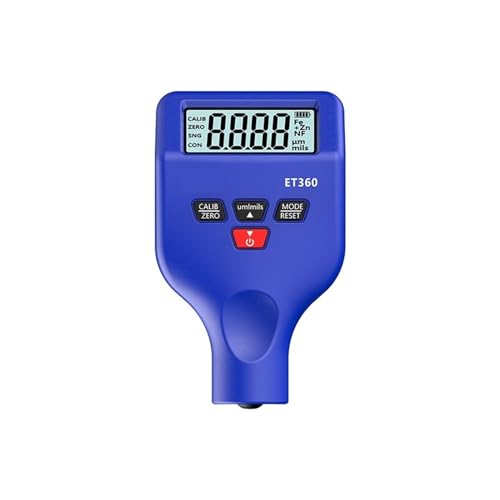 Dickenmessgeräte For Autos 0,1 Um Hochpräzises Autolack-Sondenprüfgerät(Blue) von SXYGYWA