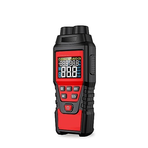 Digitales Holzfeuchtemessgerät, Wand-Wassertester, Luftfeuchtigkeitsmessgerät, Zwei Stifte, Hygrometer, Beton-Zement-Ziegel-Detektor von SXYGYWA