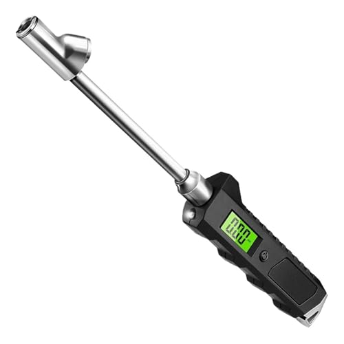 Digitales Reifendruckmessgerät 230 PSI Dual Head Edelstahl For LKW Auto LCD Taschenlampe von SXYGYWA