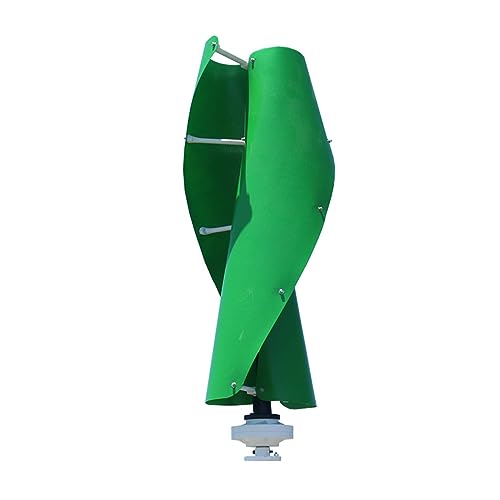 Energie Monitor 400 W 600 1000 Vertikalachsen-Windturbinengenerator 12 V 24 48 96 Mit MPPT-Controller Windmühle For Den Heimgebrauch(Green,WIND TURBINE_96V_400W) von SXYGYWA