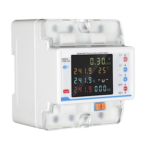 Energie Monitor Tuya WiFi Intelligent Circuit Breaker Automatische Wiedereinschaltung Schutz 3P4W Power Meter 3 Phase Schalter Mit(NO leakage function) von SXYGYWA