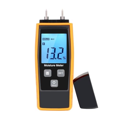 Feuchtigkeitsmesser, Digitaler Holzfeuchtemesser, 0–80 % Holzbearbeitungstester, Messwerkzeug(RZ660) von SXYGYWA