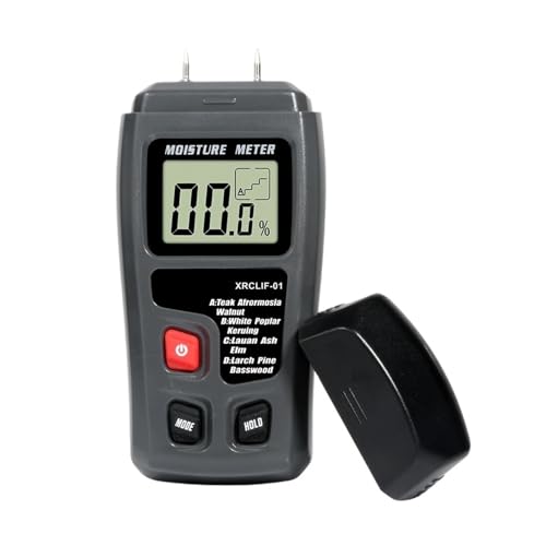 Holz-Wasser-Feuchtigkeitsmesser, Tragbares Digitales Holz-Beton-Feuchtigkeitsmessgerät, Werkzeuge, Holz-Hygrometer, Holz-Feuchtigkeitsmesser von SXYGYWA