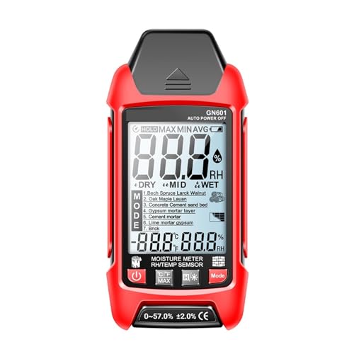 Holzfeuchtemessgerät 0-99,9 % Digitaler Feuchtigkeitssensor-Detektor Multiszenen-Messung Pin-Typ for Holz/Baumaterialien von SXYGYWA