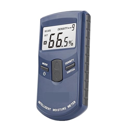 Induktiver Holzfeuchtemesser Hygrometer Holzfeuchtedetektor Digitaler Feuchtigkeitsmesser for Holz 4 ~ 80 % von SXYGYWA