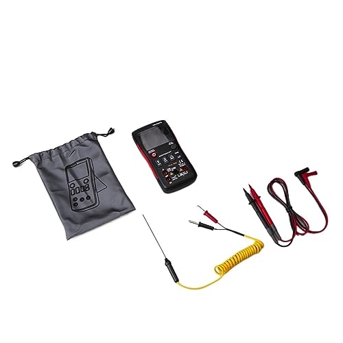 Multi Tester Digitalmultimeter 102 A RMS Auto Range EBTN LCD DC AC Voltmeter Amperemeter Strom Kondensator Ohm Temp NCV Tester(A) von SXYGYWA