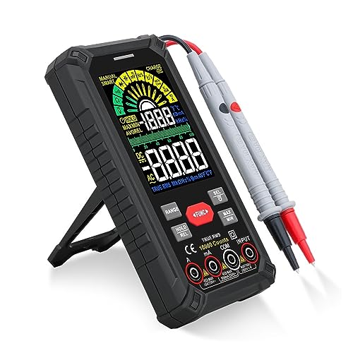 Multi Tester Smart Digital Multimeter 9999 Counts LCD Farbdisplay DC AC Spannung Strom True RMS Multimetro Wiederaufladbarer Multitester Multi Tester Smart Digital Multimeter 9999 Counts LCD Farbdisplay DC AC Spannung Strom True RMS Multimetro Wiederaufladbarer Multitester von SXYGYWA