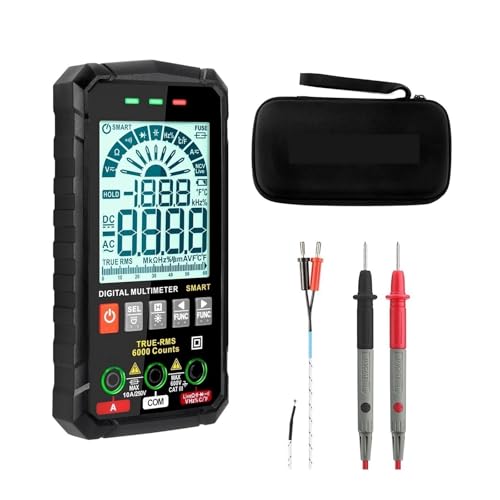 Multi Tester TRUE RMS Digital Multimeter Smart Auto Range Test NCV Intelligent Multimetro Tester AC DC Spannung Kapazität Ohm Hz Meter von SXYGYWA