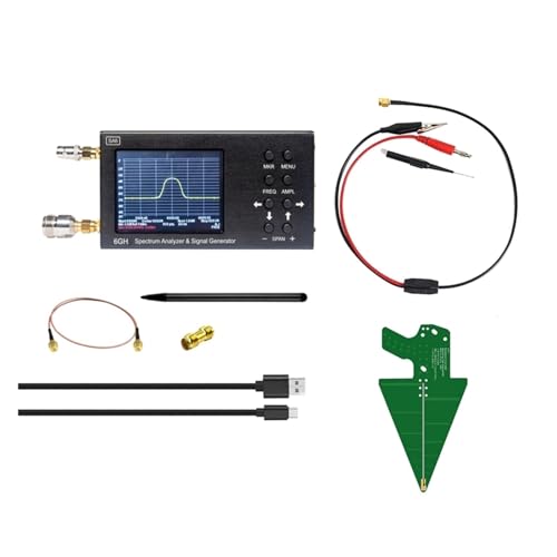 SA6 6G Spektrumanalysator + HT6-Antennen-Kit, Verbessertes 2G 3G 4G LTE CDMA DCS GSM GPRS GLONASS SA6 6G Spektrumanalysator + HT6-Antennen-Kit, Verbessertes 2G 3G 4G LTE CDMA DCS GSM GPRS GLONASS von SXYGYWA