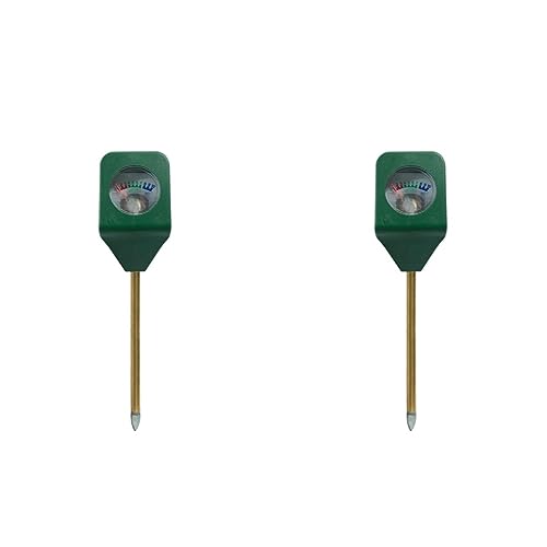 SXYGYWA Bodenfeuchtemessgerät 1-5 stücke Mini Boden Feuchtigkeit Sensor Meter Tragbaren Detektor Metall Sonde Gartenpflanze Blume Wasser Analysator Test Hygrometer Werkzeug(2 pcs) von SXYGYWA