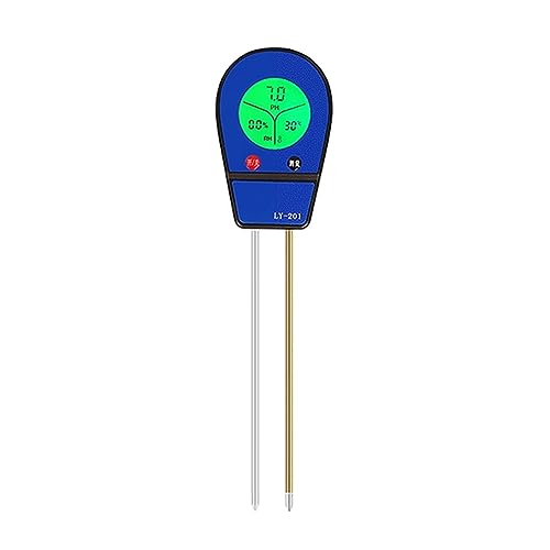 SXYGYWA Bodenfeuchtemessgerät Bodenmessgerät, 3-in-1-Digital-Pflanzen-Bodenfeuchtigkeitsmessgerät mit PH/Temperatur/Feuchtigkeit/verwendet for den Garten- und Rasenanbau SXYGYWA Bodenfeuchtemessgerät Bodenmessgerät, 3-in-1-Digital-Pflanzen-Bodenfeuchtigkeitsmessgerät mit PH/Temperatur/Feuchtigkeit/verwendet for den Garten- und Rasenanbau von SXYGYWA