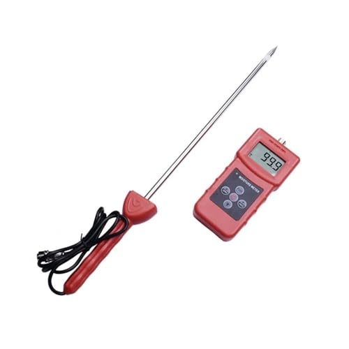 SXYGYWA Bodenfeuchtemessgerät Hochfrequenz-MS350A-Feuchtigkeitsmesser for Boden, Silbersand, Chemisches Kombinationspulver, Kohlepulver, Chemisches Pulver von SXYGYWA