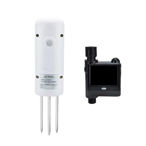 SXYGYWA Bodenfeuchtemessgerät Tuya Zigbee Drahtlose Boden Feuchtigkeit Meter Temperatur Feuchtigkeit Tester Mit Solar Automatische Bewässerung for Garten IP67 SXYGYWA Bodenfeuchtemessgerät Tuya Zigbee Drahtlose Boden Feuchtigkeit Meter Temperatur Feuchtigkeit Tester Mit Solar Automatische Bewässerung for Garten IP67 von SXYGYWA
