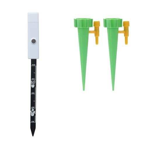 SXYGYWA Bodenfeuchtemessgerät Universal Boden Feuchtigkeit Meter Temperatur Feuchtigkeit Tester Anlage Monitor Garten Anlage Detektor Hause Pflanzen Feuchtigkeit Meter Werkzeug(3PCS) von SXYGYWA