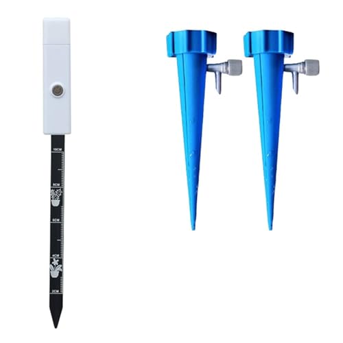 SXYGYWA Bodenfeuchtemessgerät Universal Boden Feuchtigkeit Meter Temperatur Feuchtigkeit Tester Anlage Monitor Garten Anlage Detektor Hause Pflanzen Feuchtigkeit Meter Werkzeug(3PCS-01) von SXYGYWA
