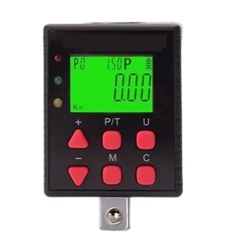 SXYGYWA Digitaler Drehmomentmesser, Einstellbarer Drehmomentmesser-Adapter Präzision Genauigkeit(Torque0.6-60N.m) von SXYGYWA