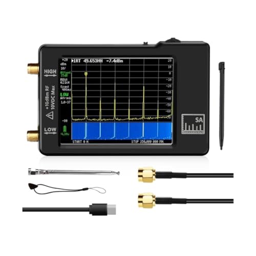 Spektrumanalysator Handheld Tiny Spectrum Anslyzer 2,8/4" Display(SA 2.8inch) von SXYGYWA