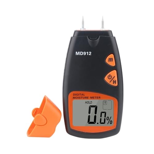 Tragbares Holzfeuchtemessgerät, Hygrometer, Holzbaumdichte, Digitaler Elektrischer Tester Zur Messung Der Feuchtigkeit von SXYGYWA