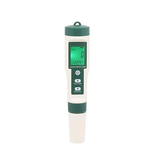 Wassertester 10-in-1 PH/TDS/EC/SALZ/TEMP/SG/ORP/H2/Fruchtbarkeit/Widerstandsfähigkeit Wasserqualitätsmonitortester For Pools Trinkwasser Aquarien von SXYGYWA