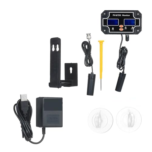 Wassertester 2-in-1-Wasserqualitätstester PH/TDS-Messgerät Wasserdichter Doppelanzeige-Tester PH/TDS-2683 von SXYGYWA
