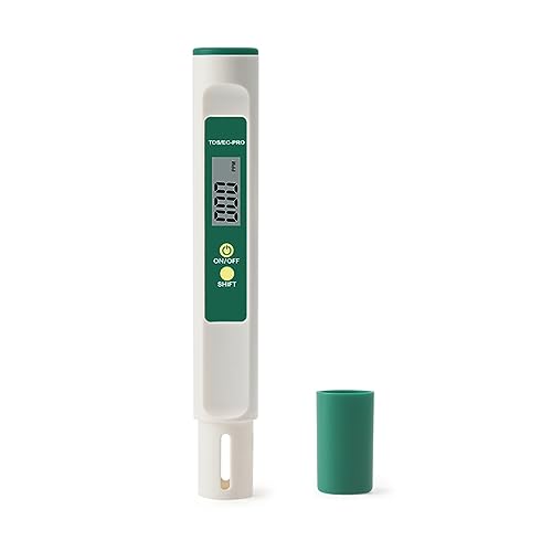 Wassertester 3 In 1 Temp TDS EC Meter Digitale Wasser Qualität Reinheit Tester Tragbare Temperatur Test Stift Detektor for Trinkwasser Aquarium(Without Box) von SXYGYWA