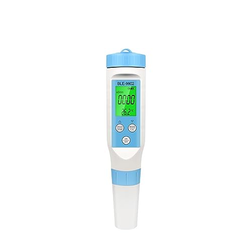 Wassertester Blue Tooth 4 In1 PH/TDS/EC/TEMP Meter Digitaler Wasserqualitätstester Smart Online Monitor APP Steuerung For Aquarien Pool(PH EC Temp) von SXYGYWA