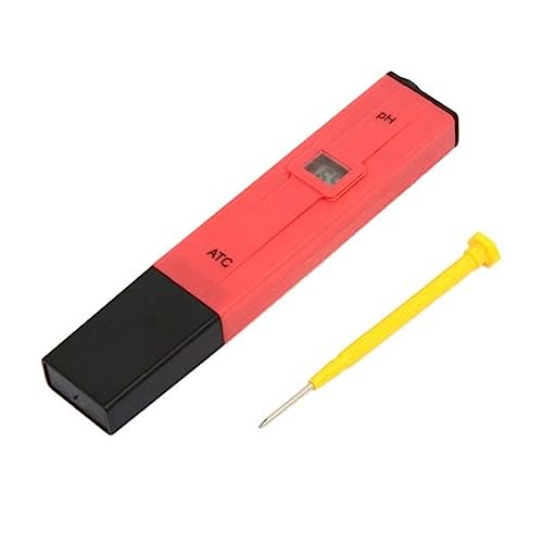 Wassertester Digitale PH EC TDS Meter Tester Temperatur Stift Wasser Reinheit PPM Filter Hydrokultur For Aquarium Pool Wasser Monitor(PH Red) von SXYGYWA