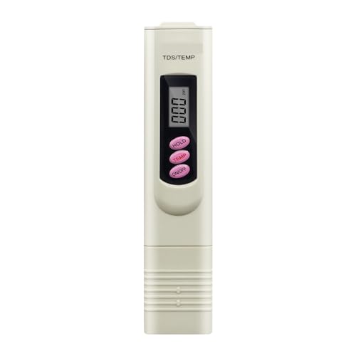 Wassertester Digitaler PH-Tester, TDS-Messgerät, LCD-Display Zur Messung Der Wasserqualität, Reinheit, Schwimmbad, Aquarium(Only 1pcs TDS Meter) von SXYGYWA
