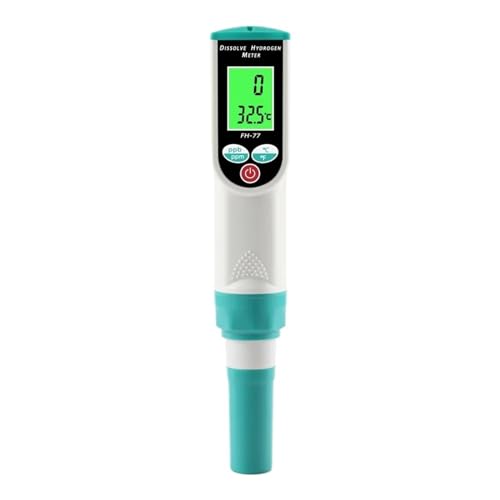 Wassertester Digitales FH-77-Wasserstoffmessgerät, ATC-Wasserstoffionen-Wasserqualitätstester, 0–1999 Ppb/0–1,99 Ppm For Trinkwasser Und Lebensmittel von SXYGYWA
