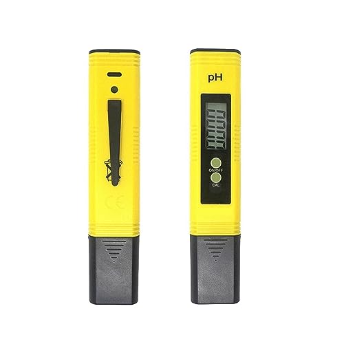 Wassertester Digitales PH-Messgerät, 0,00–14,0, Automatische Kalibrierung, TDS-Tester, 1–9990 Ppm, Titansonde, Wasserqualitätstest, Monitor, Aquarium, Pool(PH Meter) von SXYGYWA