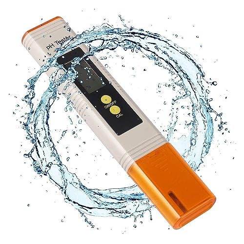 Wassertester Digitales PH-Messgerät, Hochpräziser Wasserqualitätstester, 0–14 PH-Messbereich For Aquarium, Pool, Trinkwasser, Pool(PH02O) von SXYGYWA